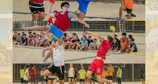 Le beach handball revient en force à Porticcio !
